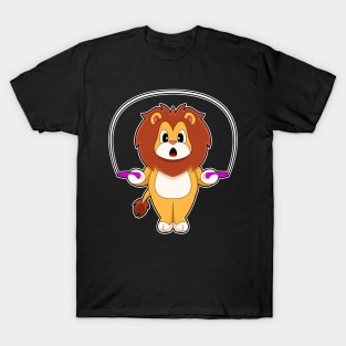 Lion Jumping rope Rope T-Shirt